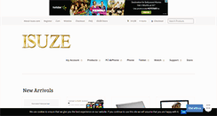 Desktop Screenshot of isuze.com